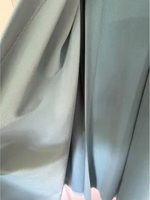 Vanity Fair Vintage Light Turquoise Wrap Robe with Braided Trim and Belt thumbnail 6
