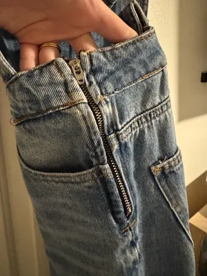 Stradivarius Original Denim Overalls thumbnail 3