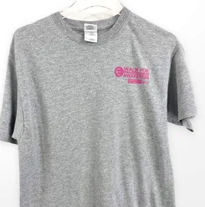 GILDAN Gray Walk For Awareness Short Sleeve T-shirt thumbnail 6