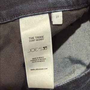 Joe's Jeans the Trixie HIGH RISE WIDE LEG CUFFED TROUSER 27‎ thumbnail 6