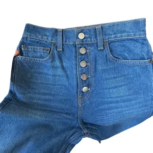Reformation Cynthia Button Fly High‎ Rise Straight Jeans Zenia Wash Size 23 thumbnail 6