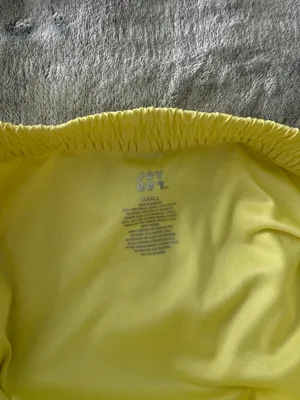 Joylab yellow shorts thumbnail 4