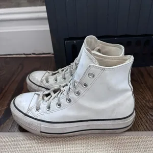 Chuck Taylor All Star High Top Platform Leather Sneaker thumbnail 9
