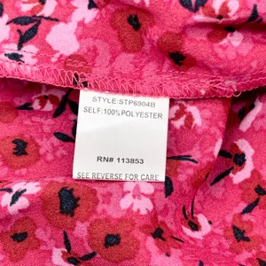 Sugar Lips Womens Wide‎ Leg Pants XS Floral Soft Girl Indie Romantic Coquette thumbnail 7