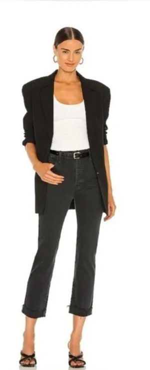 Mother Jeans The Scrapper Ankle Cuff in Who’s Sorry Now thumbnail 1