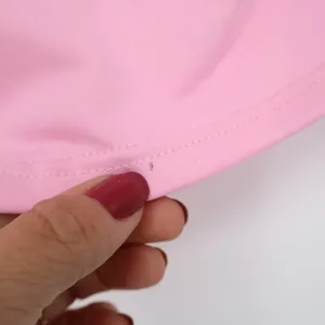 Halter Top Womens L Draped Gold Hardware Pink Sleeveless Good thumbnail 6