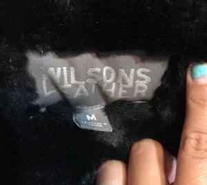 Wilson's Leather Beautiful faux fur lined hooded jacket thumbnail 4