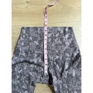 EUC lululemon Align High-Rise legging Hideaway Camo Lunar Rock‎ Multi print sz 4 thumbnail 5