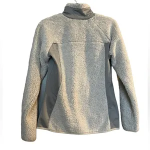 Columbia Teddy Fleece Zipper Jacket gray size S‎ thumbnail 2