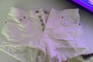 Free People Jean Shorts thumbnail 1