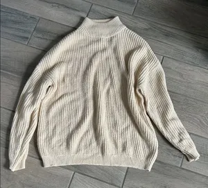 H&M Divided Beige Knit Sweater thumbnail 1