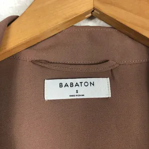 Aritzia Babaton Maeve Blazer Cardigan Small Brown Draped Oversized Button thumbnail 4