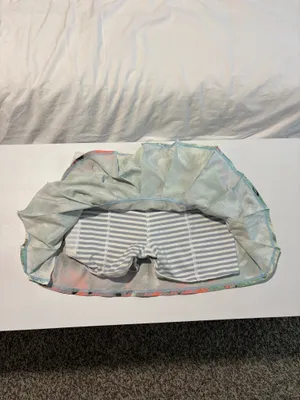 Vintage Lululemon Pleated Watercolor Skirt thumbnail 5