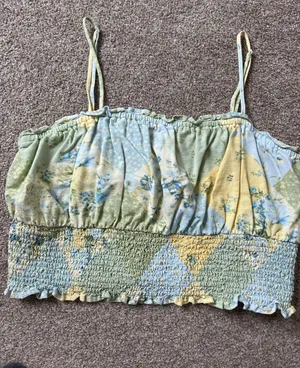 American Eagle Floral Top thumbnail 1