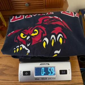 Temple Owls Black T Shirt Size Medium Cotton Gildan Flawed Collegiate thumbnail 9