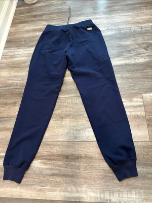 FIGS Navy Blue Jogger Scrub Pants Medical‎ Uniform Drawstring XXS thumbnail 4