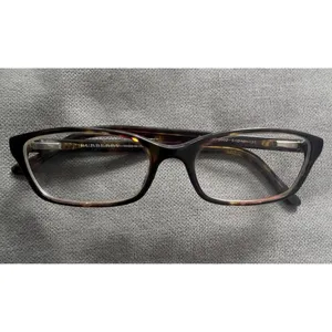 Burberry B2073 3002 Tortoise Eyeglass Frames Made in Italy 53-16-135 Vintage thumbnail 2