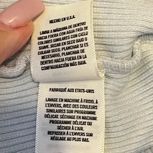 1060 | AGOLDE Minimalist Ribbed Racerback Scoop Neck Tank Top Mint Cream Women S thumbnail 7
