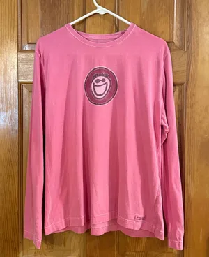 Life is good women’s long sleeve size large . thumbnail 1