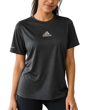 Adidas AEROREADY Black Training Tee Size Medium Activewear Gym Top thumbnail 1