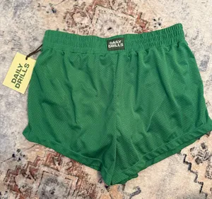 Daily Drills NWT Green Mesh Super Short M/L thumbnail 3