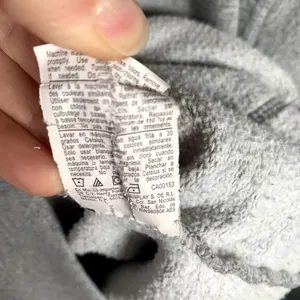 Champion Womens Hoodie Sweatshirt‎ Gray Pullover Long Sleeve Spellout Small thumbnail 13