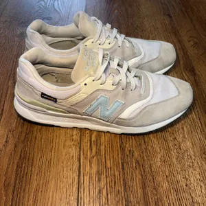 New Balance Cordura Gray Light Blue Sneakers Womens 11.5 B Mens 10‎ B CW997HSE thumbnail 3