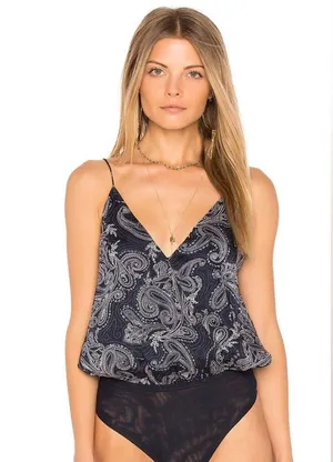 Revolve the jetset diaries paisley body suit thumbnail 3
