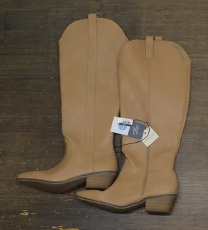 Universal Thread Womens Sommer Western Boots 87929898 Light Brown 7.5M thumbnail 1