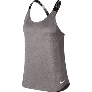 Nike Women’s Gray Dri-Fit Elastika Athletic Workout Fitness Gym Tank Sport M thumbnail 4