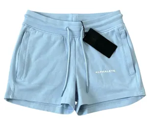 NWT Alphalete Essential Core Shorts Sz XS Ice Blue Gym Athletic Wear‎ Athleisure thumbnail 1