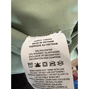 Nike Dri-FIT One‎ Women High Waisted Leggings Sage Green BQ9994-357 Small thumbnail 5