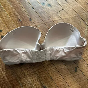 Spanx Soma nude strapless convertible pillow cup 34D bra thumbnail 2