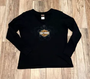 Harley Davidson Long Sleeve Tee thumbnail 1