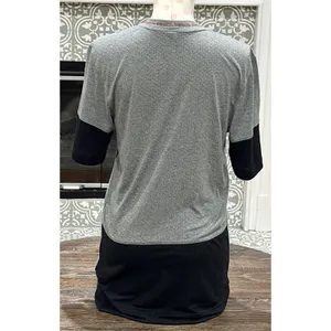 NIKE Florida State FSU Seminoles Heather Grey S/S Shirt w/Black Contrast -Small thumbnail 3
