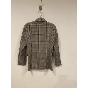 Princess Polly Tan Black Houndstooth Double-Breasted Blazer thumbnail 4