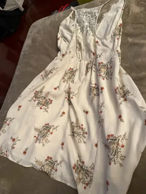 Lush Clothing Cream floral dress thumbnail 2