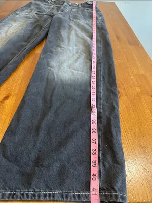 We The Free Charcoal Wide-Leg Patch Pocket Jeans thumbnail 7