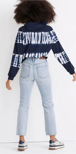 Madewell Jeans The Perfect Vintage in Calabria Wash: Ripped Edition 26 thumbnail 2