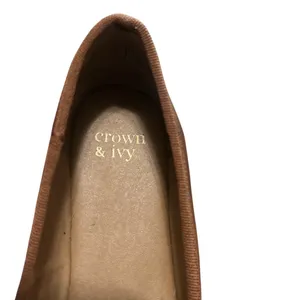 Crown & Ivy Brown Ballet Flats with Bow thumbnail 3