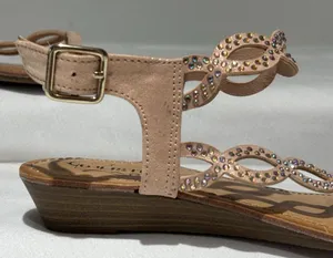 Unlisted by Kenneth Cole Embellished Wedge Sandals Size 7 thumbnail 7