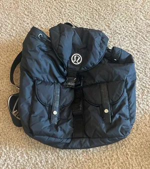 Backpack puffer black lululemon thumbnail 1