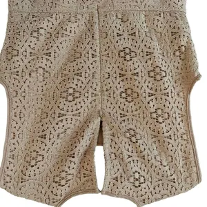 Ann Taylor Lace Sleeveless Top in Beige thumbnail 3