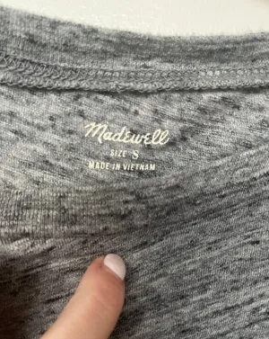 Madewell Long sleeve Tshirt thumbnail 2
