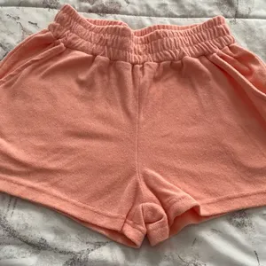 Forever 21 orange athletic cotton paperbag athleisure shorts, size XS loungewear thumbnail 1