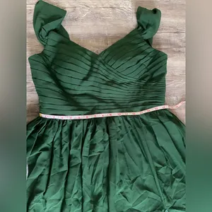 Wedding Dress Green Size 12 thumbnail 7
