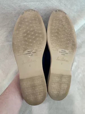Sam Edelman Navy Suede Loafers thumbnail 5