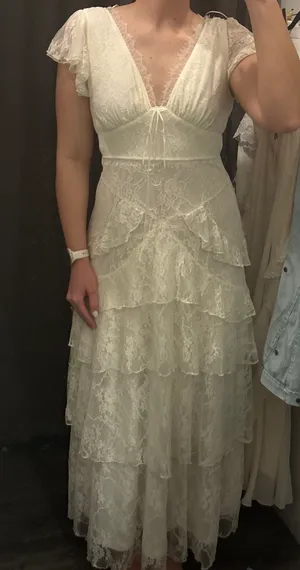 White western lace dress thumbnail 4
