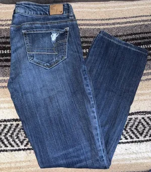 American Eagle Outfitters Straight-Leg Women's Jeans thumbnail 1