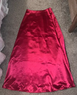 Hot Pink Maxi Skirt Size XS thumbnail 1
